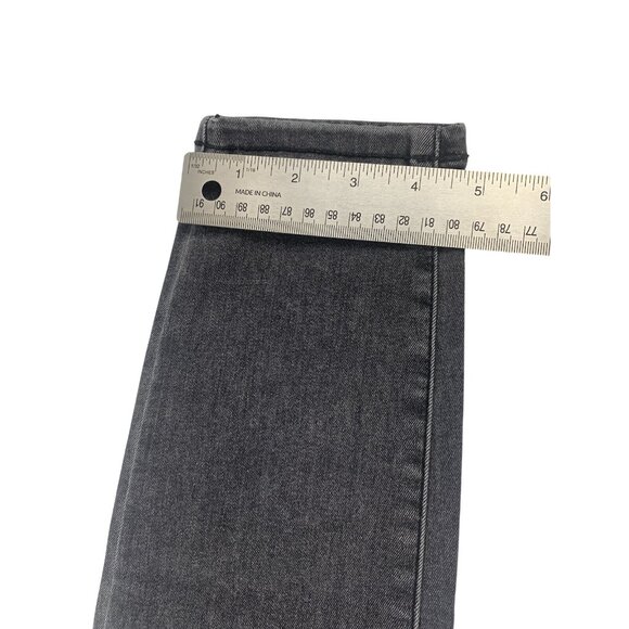 Simply Vera Vera Wang Grey Womens Slim Fit Denim Jeans Size 4P - Picture 14 of 14